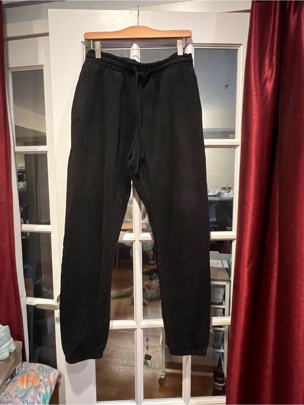 TALENTLESS Black Fleece hard core Joggers with Drawstring
